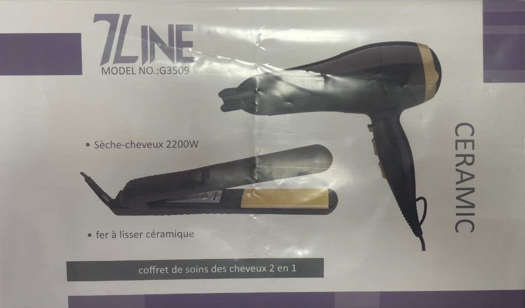 7line — coffret de soins des cheveux 2 en 1