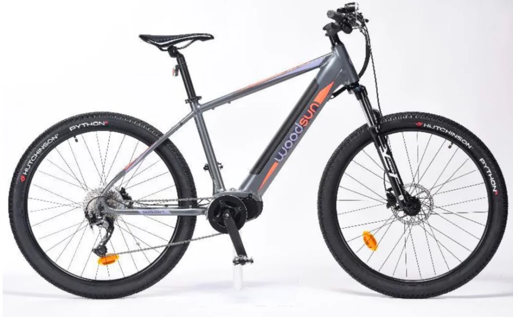 woodsun — vélo assistance electrique vtt 27,5’’ e-reflex
