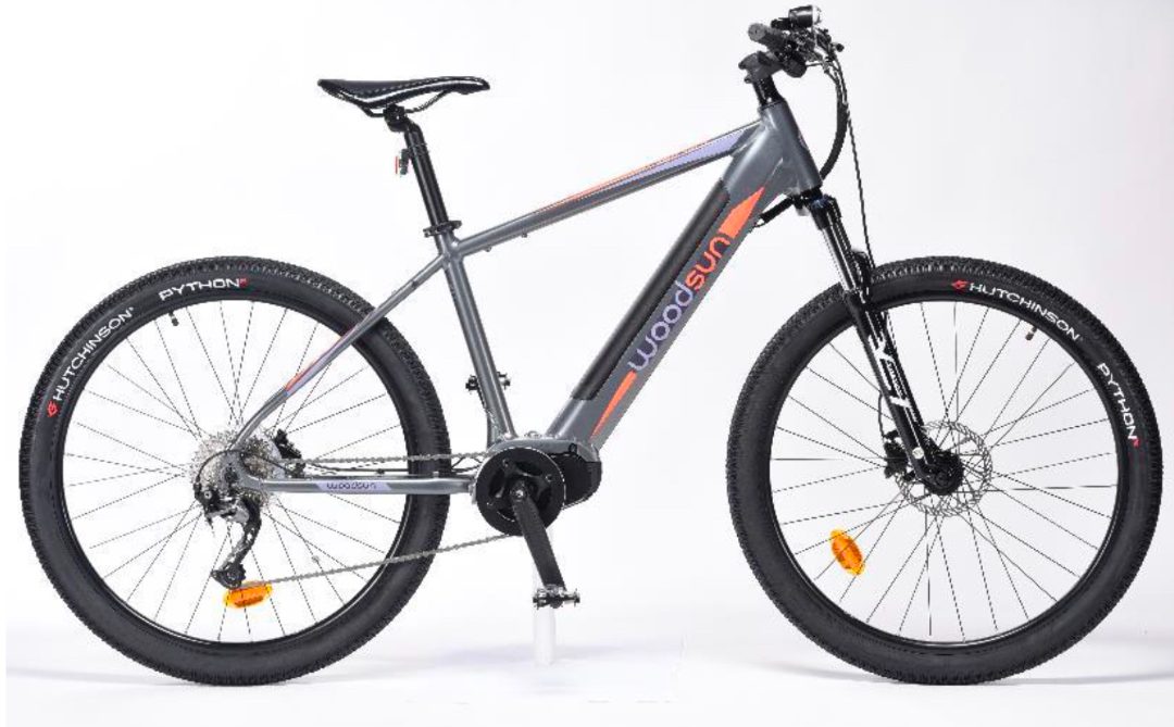 woodsun — vélo assistance electrique vtt 27,5’’ e-reflex