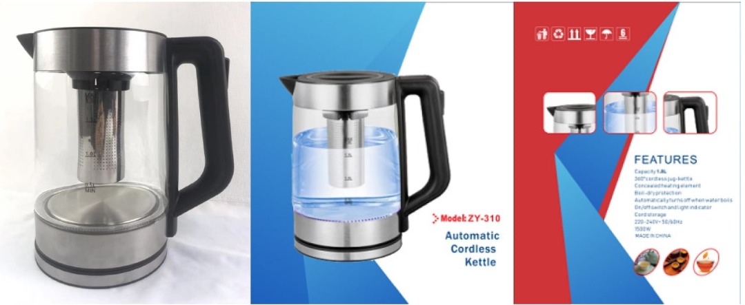 / — théière électrique 1.8l / automatic cordless kettle