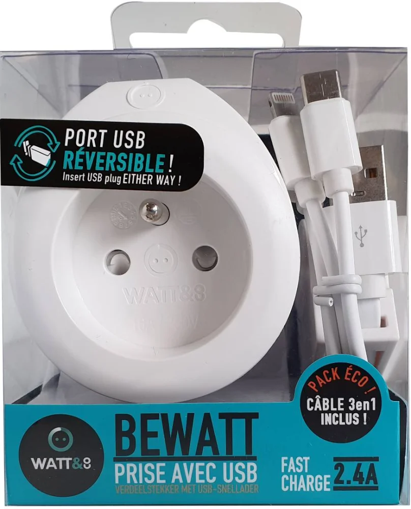 watt&co — chargeur usb