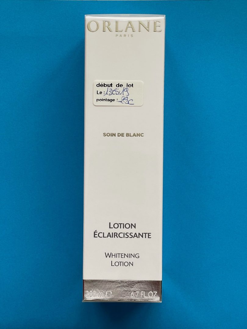orlane — soin de blanc lotion eclaircissante