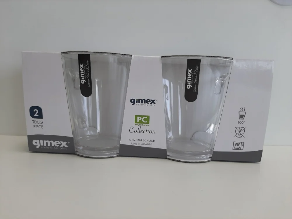 gimex — verres à thé - lot de 2