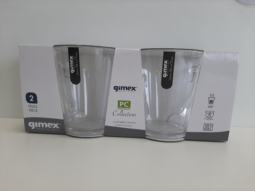 gimex — verres à thé - lot de 2