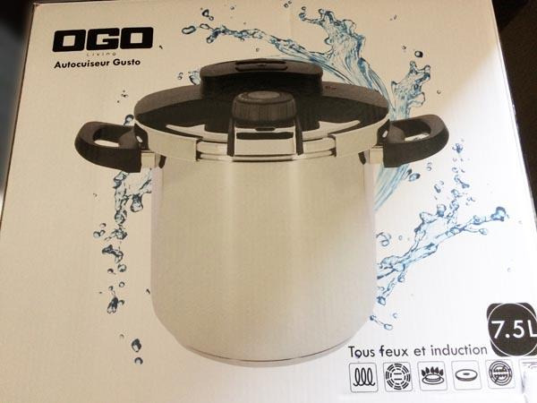 ogo living — autocuiseur gusto de la marque ogo living