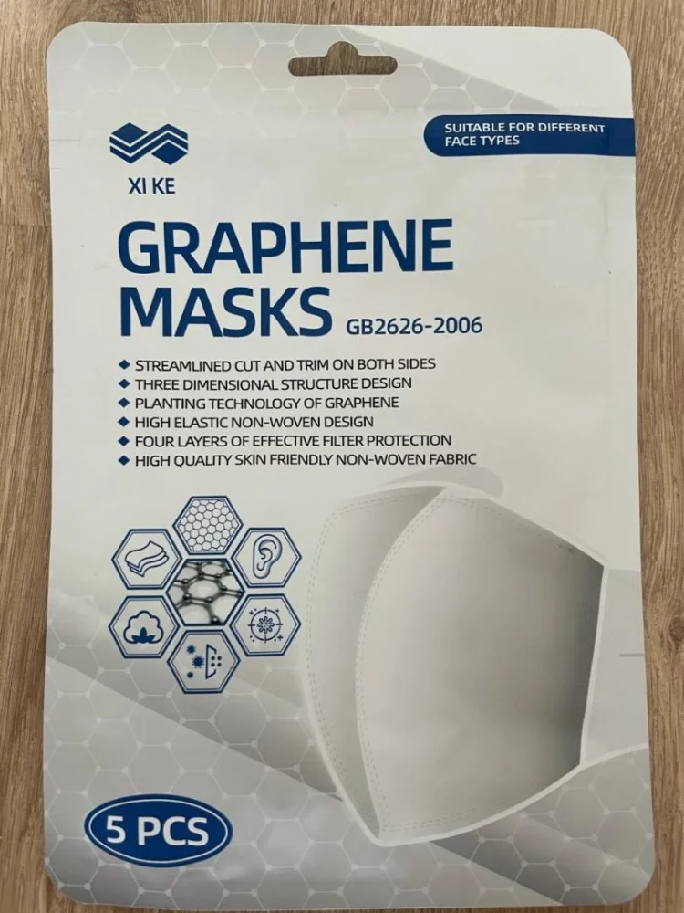 shangai ruicheng industry co ltd — mask graph kn95 / graphene masks gb2626-2006