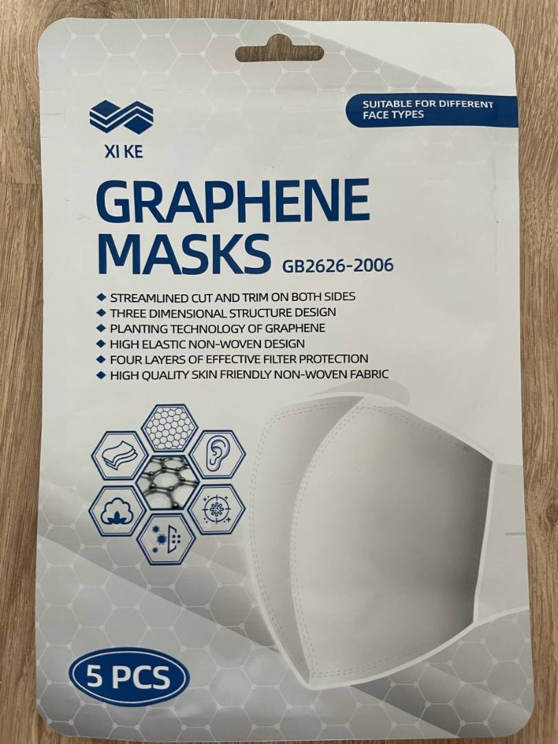 shangai ruicheng industry co ltd — mask graph kn95 / graphene masks gb2626-2006