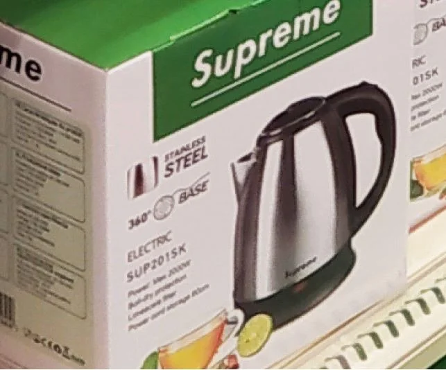 supreme — bouilloire supreme stainless steel