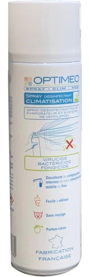 optimeo — spray desinfectant climatisation