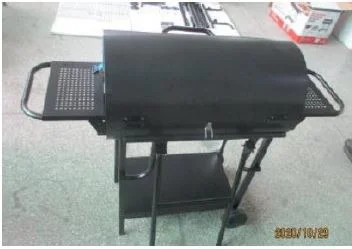 sans marque — barbecue tonneau double cuve