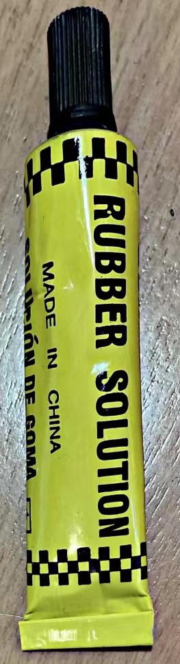 tubeless tire repair kit — rubber solution
