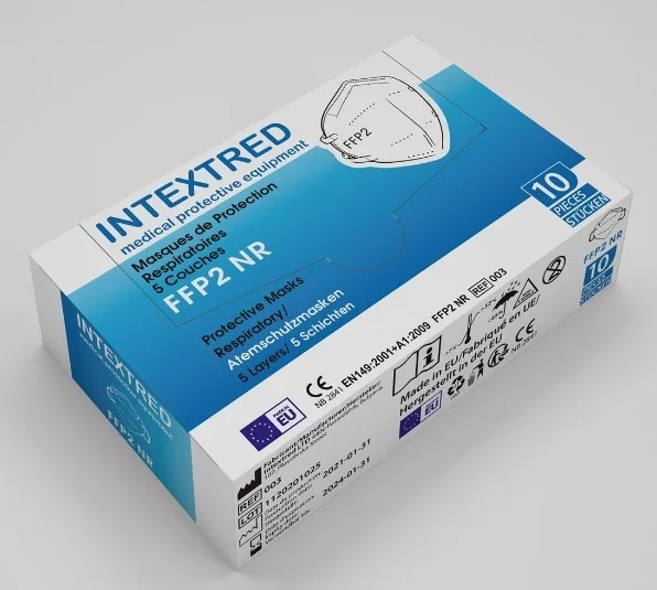 intextred — masques ffp2 x10