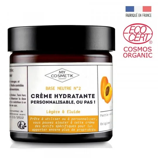 my cosmetik — base neutre n°2 - creme hydratante personnalisable, ou pas !