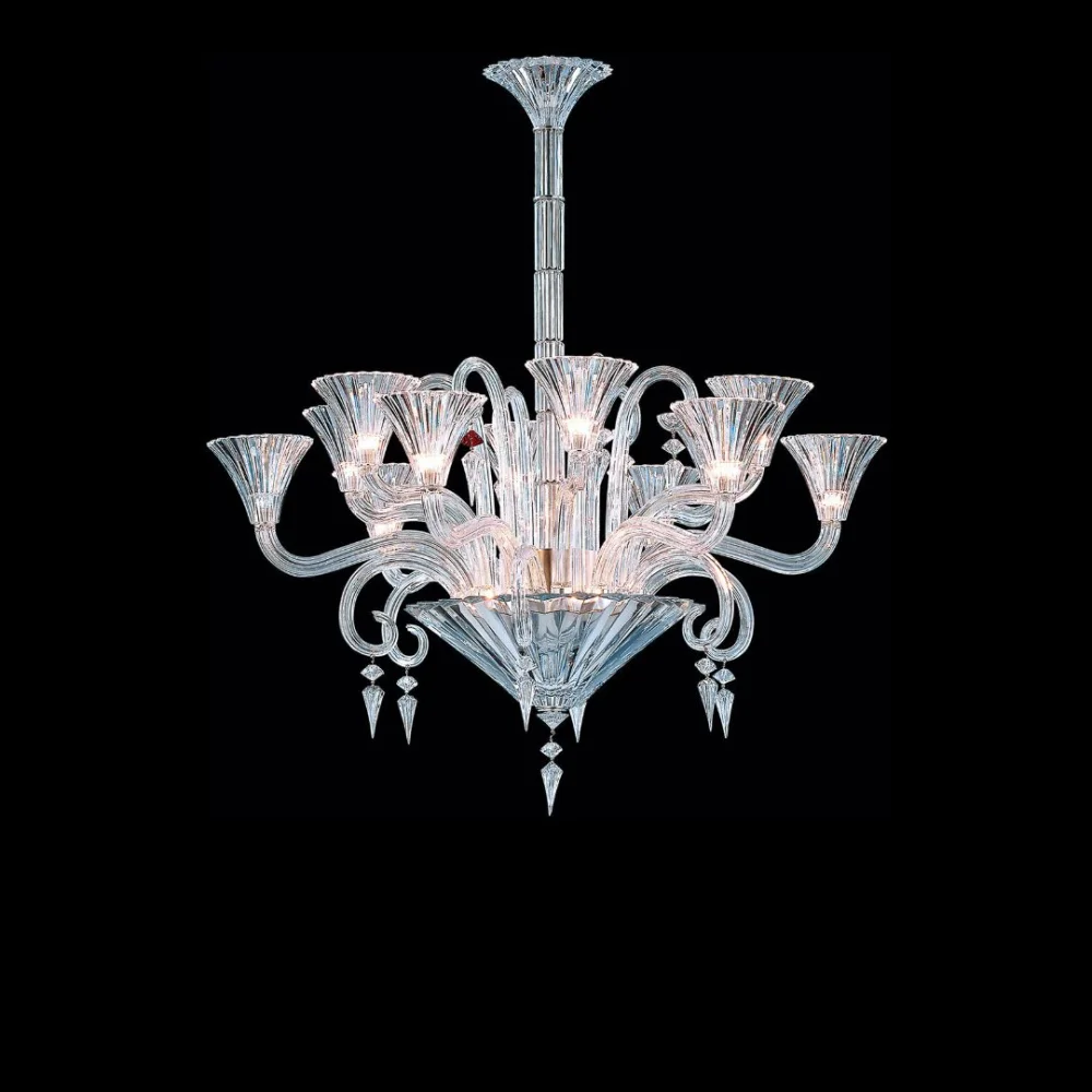 baccarat — lustres et appliques de la collection mille nuits