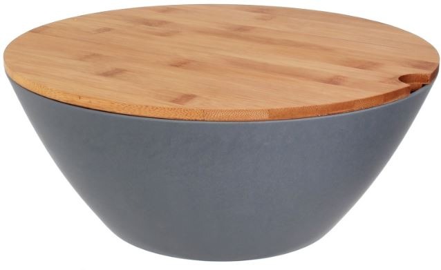 zodio nook — saladier + couvercle bambou