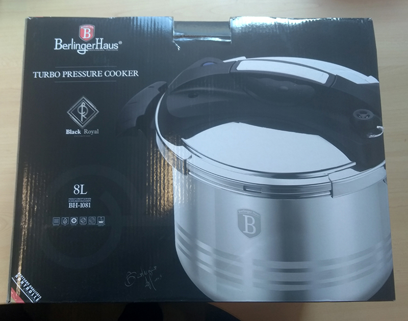 berlinger haus — turbo pressure cooker cuiseur à pression