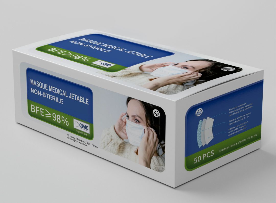 masque médical jetable non stérile — masque médical jetable non stérile
