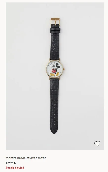 h&m — montre femme
