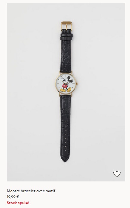 h&m — montre femme