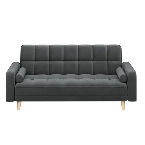 Yaheetech — Yaheetech Velvet Convertible Sofa Bed