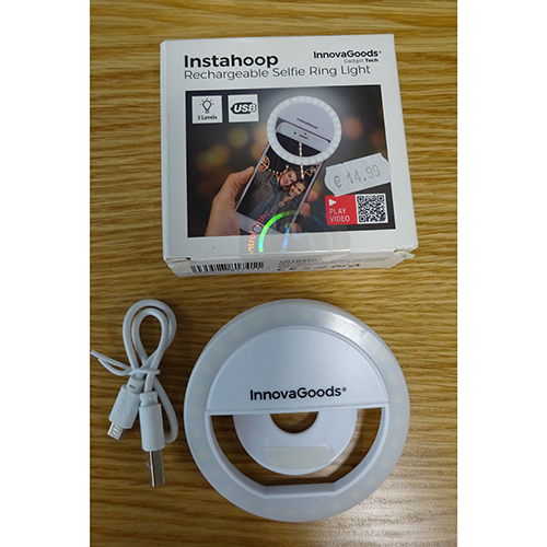 INNOVA GOODS — Instahoop Rechargeable Selfie Ring Light