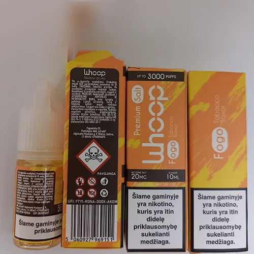 Whoop Fogo Tobacco