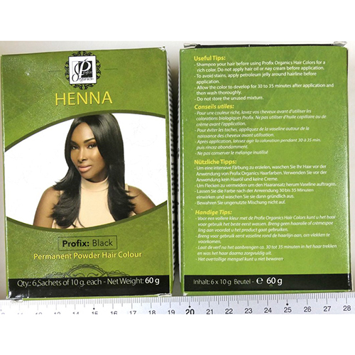 ProfixOrganics — Henna Permanent Powder Hair Colour