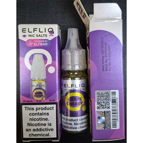 ELFLIQ — NIC SALTS, POWERED BY ELFBAR