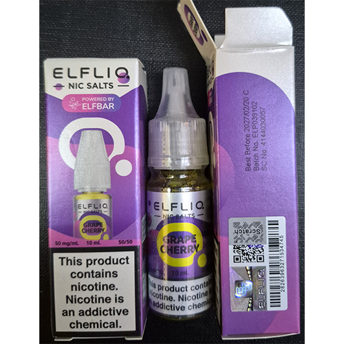 ELFLIQ — NIC SALTS, POWERED BY ELFBAR