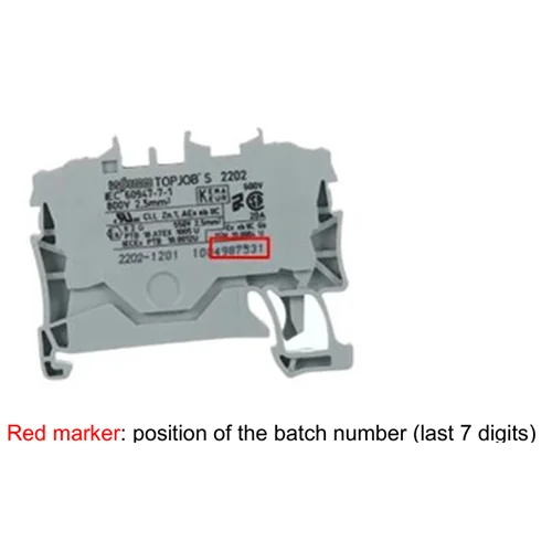 WAGO — Wago Limited TOP JOB S Terminal Block