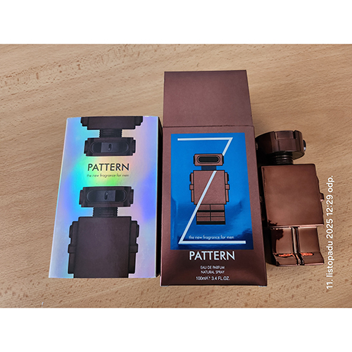 PATTERN — THE NEW FRAGRANCE FOR MEN
