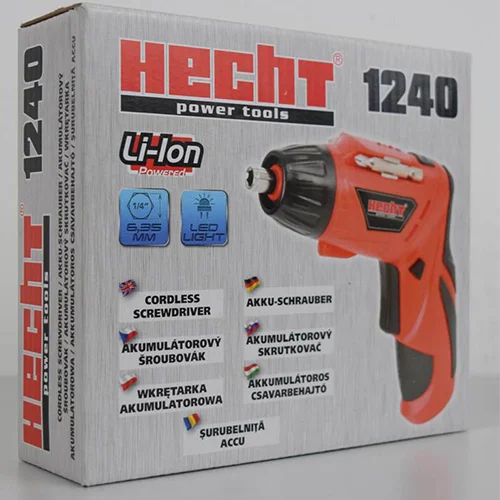Hecht — Cordless Screwdriver