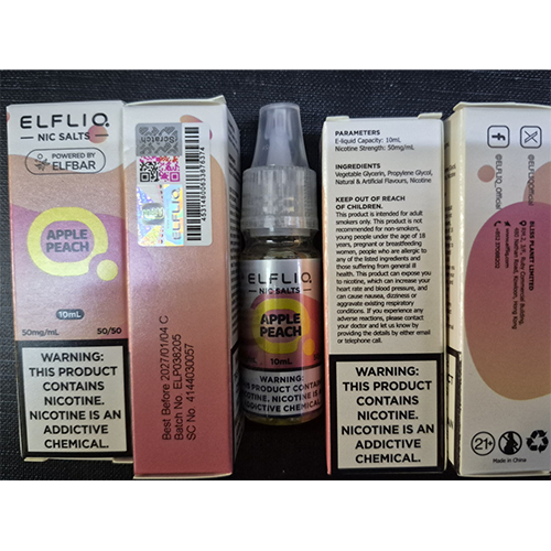 ELFLIQ — NIC SALTS, POWERED BY ELFBAR