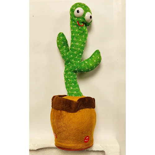 SINGING AND DANCING ELECTRIC TOY CACTUS
