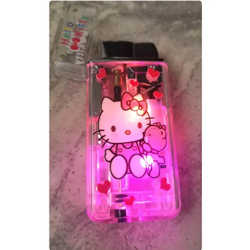 LED blinking lighter Hello Kitty