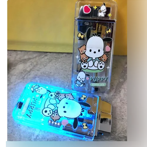 LED blinking lighter Good Luck Puppy