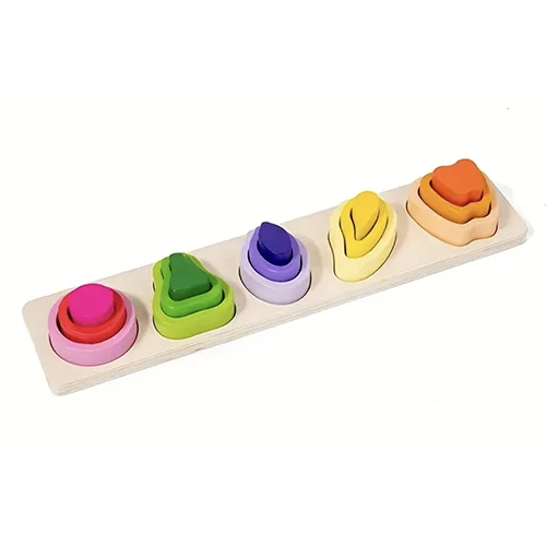 Geometric Shapes Wooden Sorter