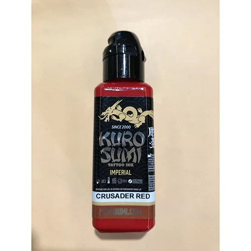 Kuro Sumi — Tattoo Ink Imperial Crusader Red