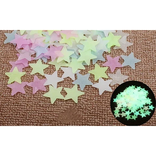 Glow in the dark stickers