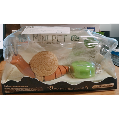 ZF — Mini Pet Remote Control Snail Toy