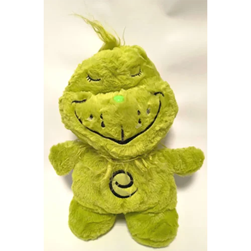 Green Grinch-like Plush Toy