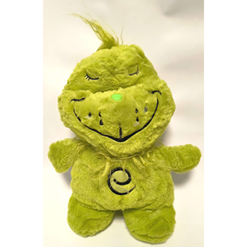 Green Grinch-like Plush Toy