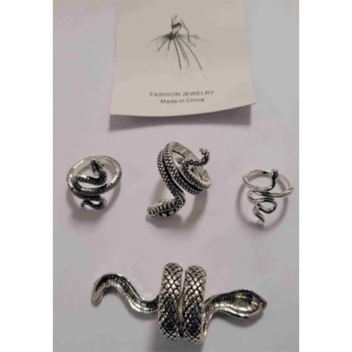Silver Snake Ring