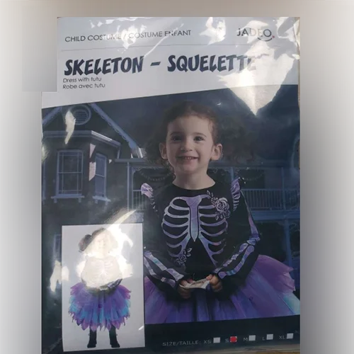 Jadeo — Déguisement squelette - Robe avec tutu