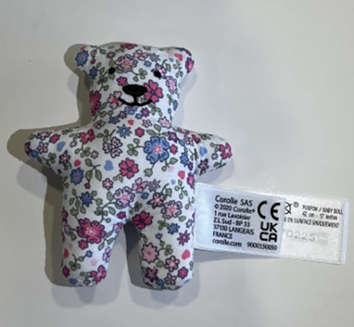 COROLLE — OURSON présent dans le coffret LUCILLE INTERACTIVE