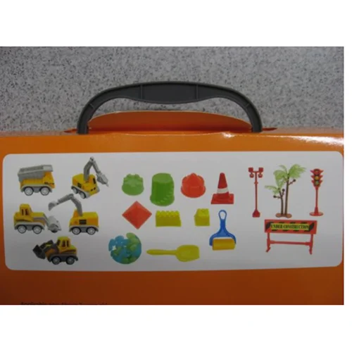 Kiddo world - Make your own Senzory Bin Construction Site