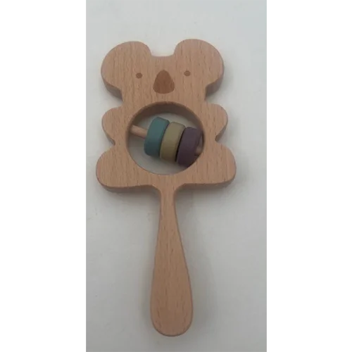 New Wooden Hand Rattle