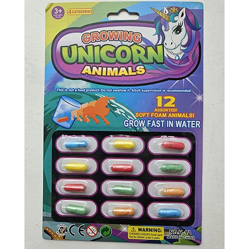 Growing unicorn animals