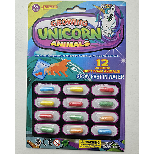 Growing unicorn animals
