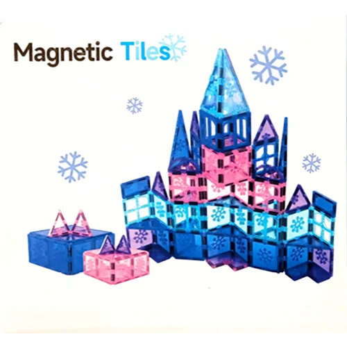 Multicoloured Magnetic Tiles